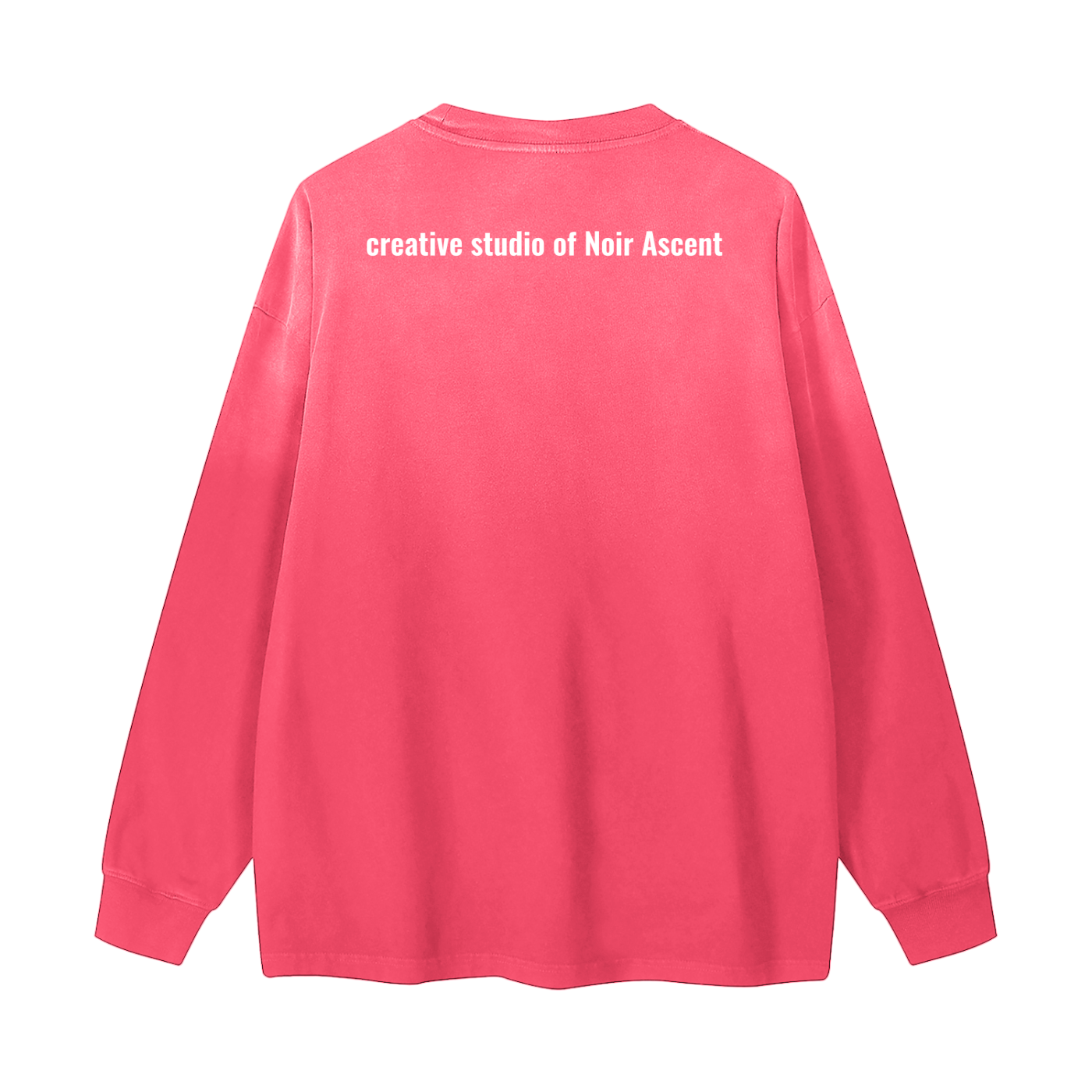 Gradient Washed Long Sleeve T-Shirt