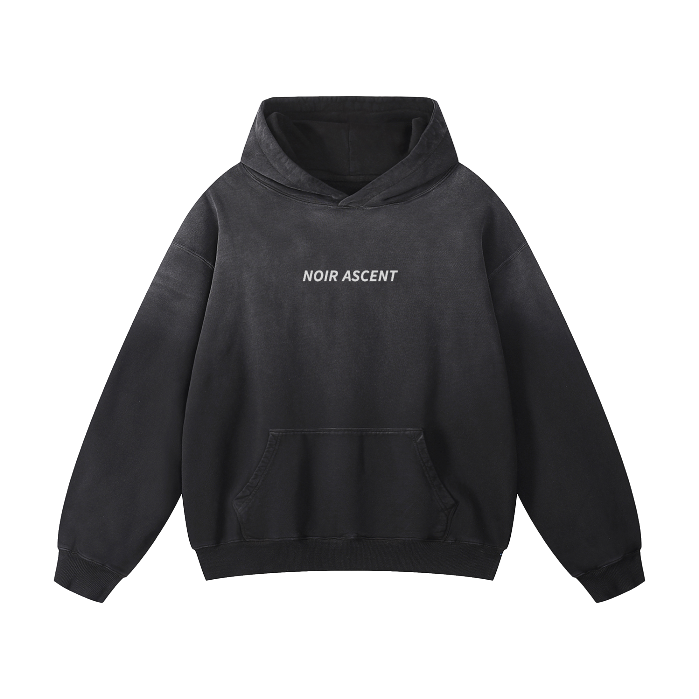 Noir Ascent Oversized Hoodie