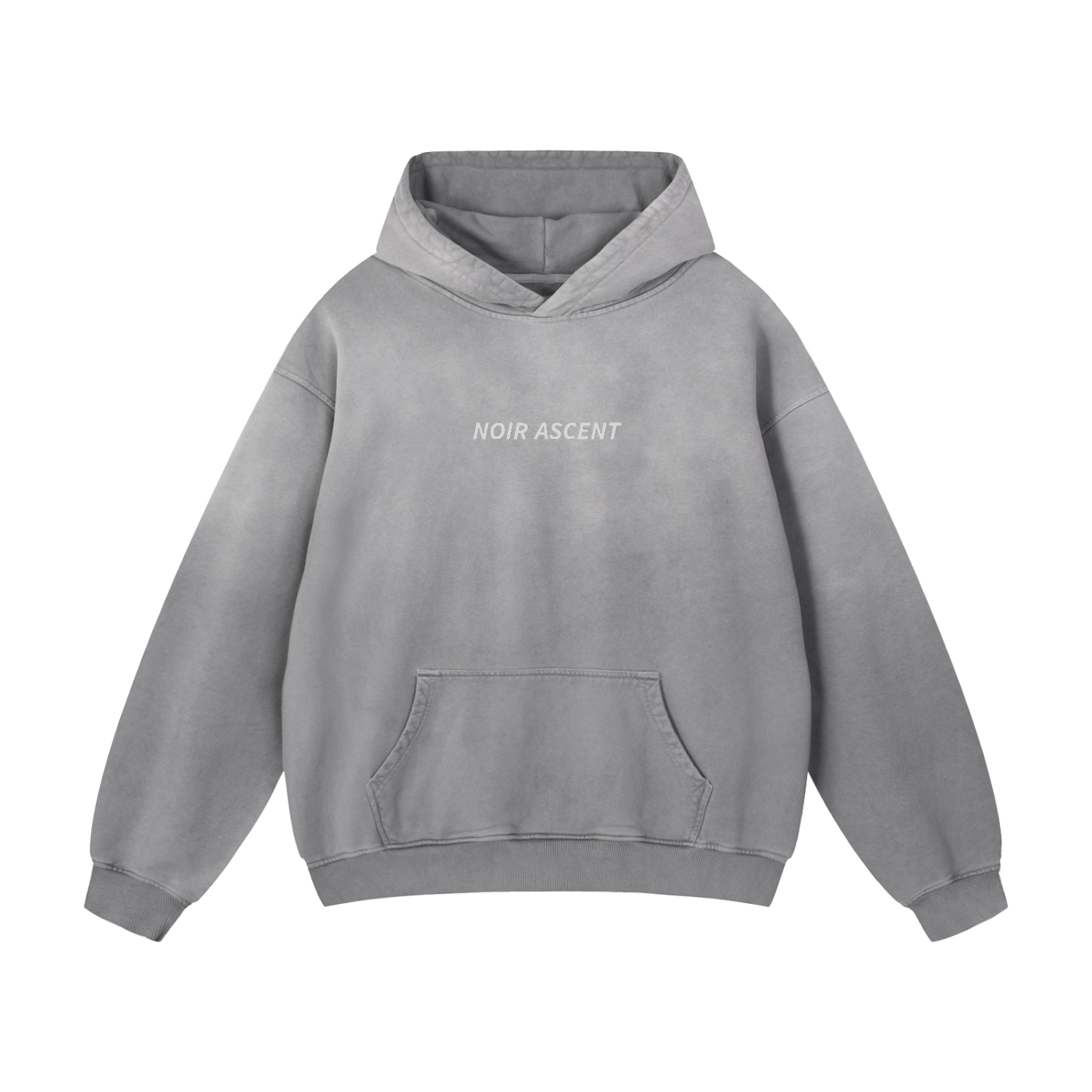 Noir Ascent Oversized Hoodie
