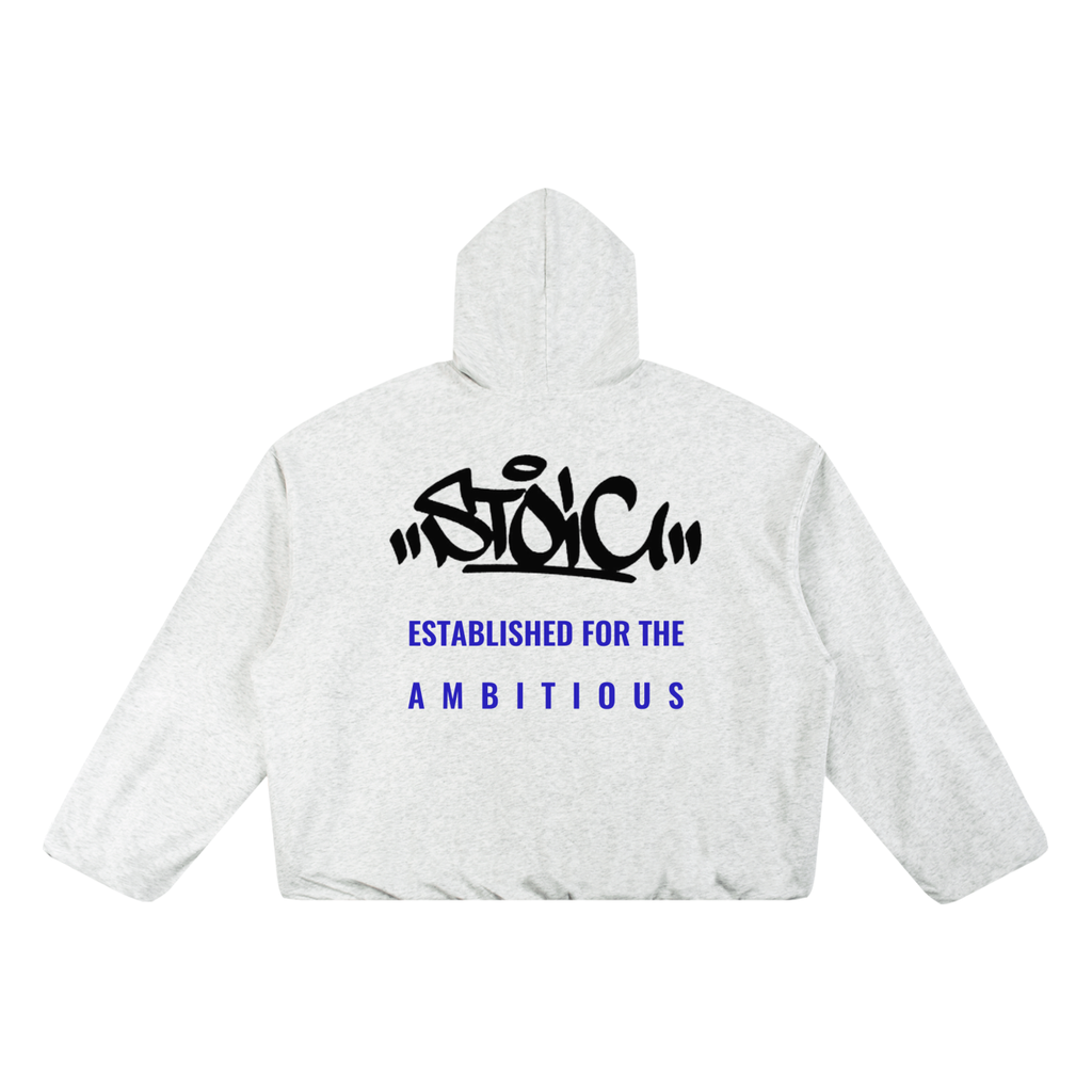 Boxy Gather-Hem Hoodie