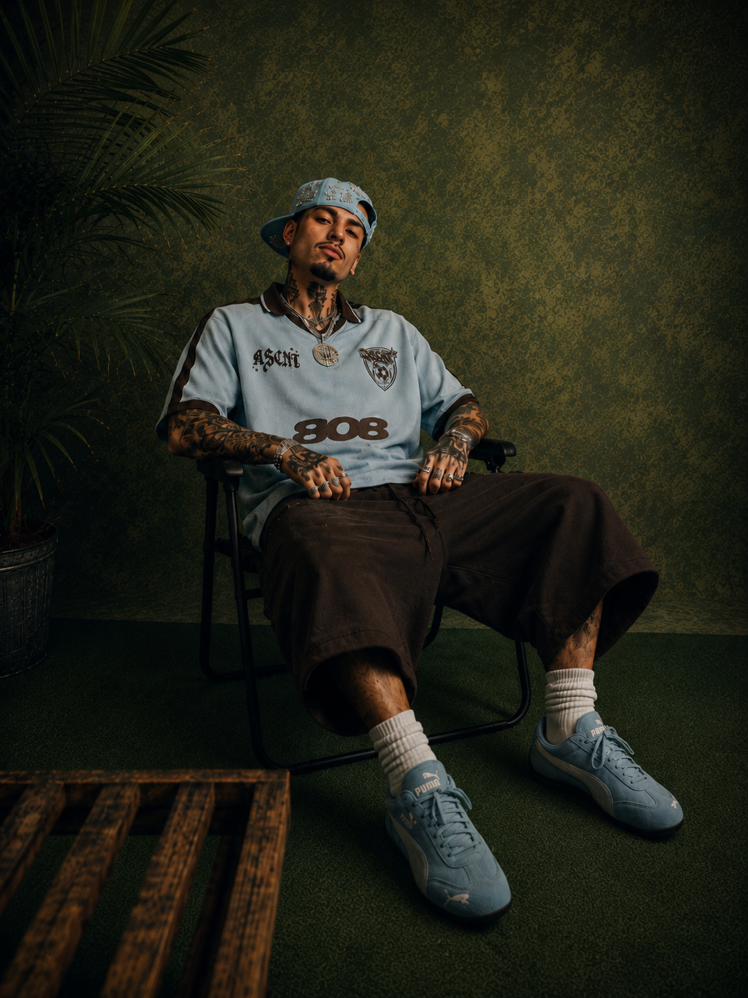 NOIR 808 SOCCER TEE